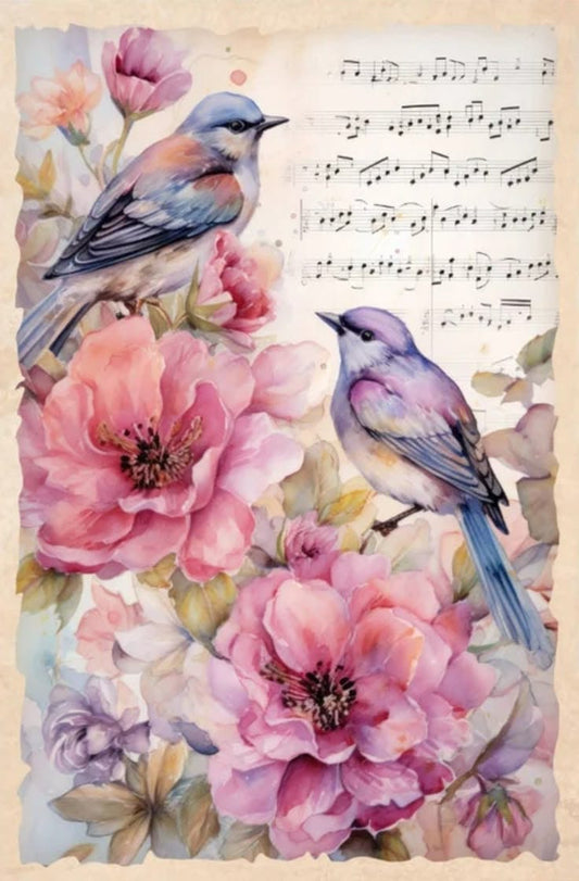 Birds Rice Papers