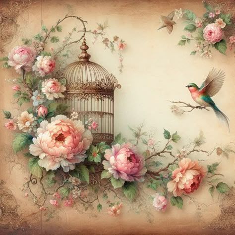 Birds Rice Papers