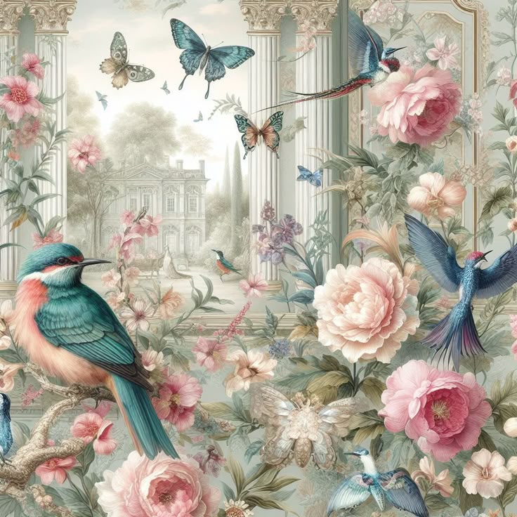 Birds Rice Papers