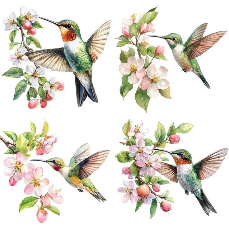 Birds Rice Papers