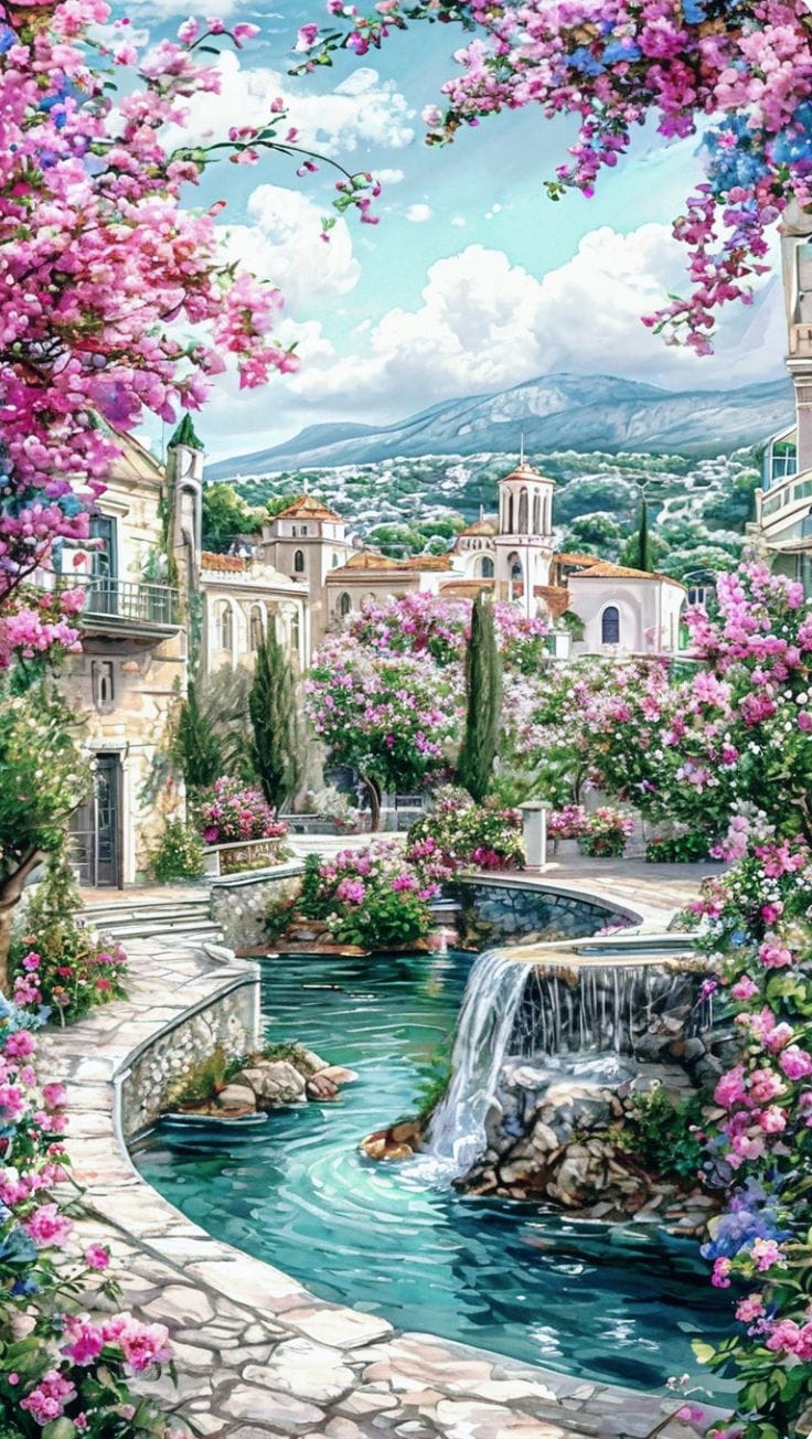 Scenic Rice Papers