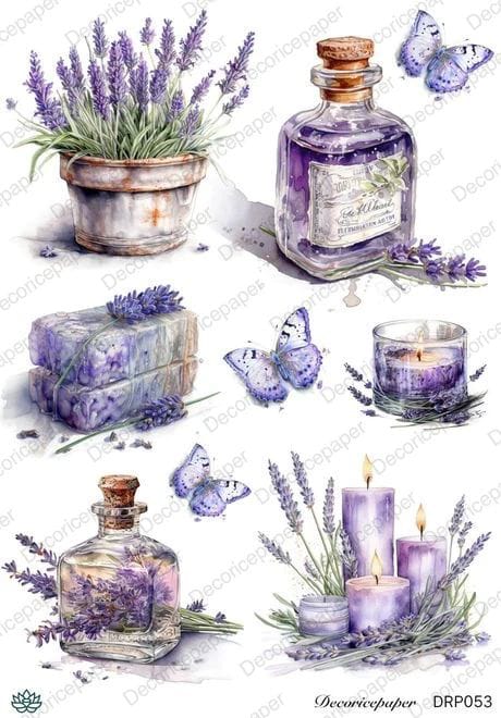 Flowers & Fairies Rice Papers
