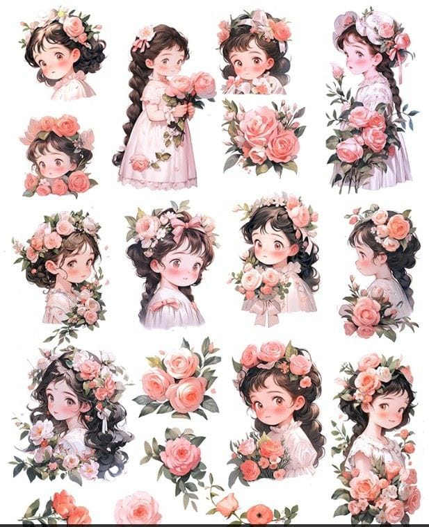 Flowers & Fairies Rice Papers