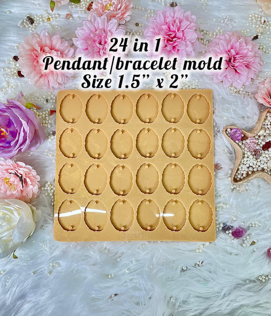 24 in 1 Pendant and Bracelet Mold
