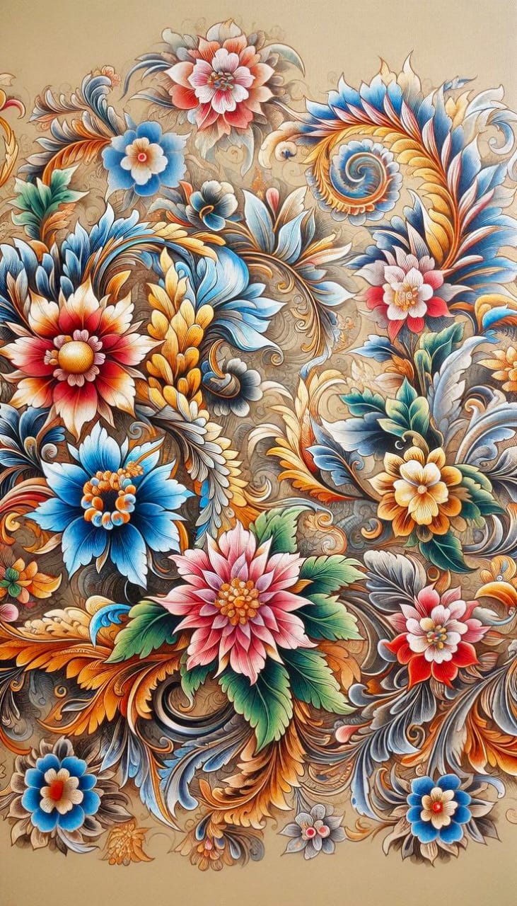 RANG O NAQSH RICE PAPERS