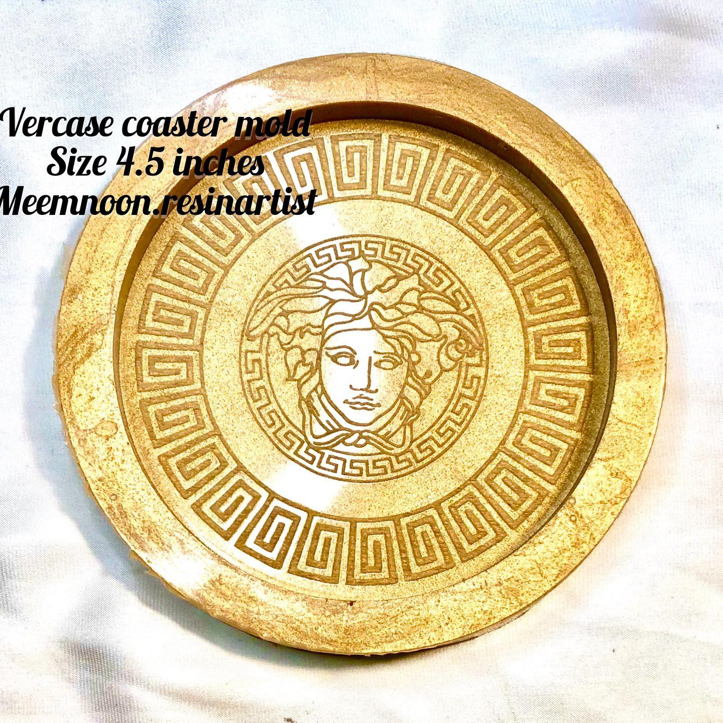 Vercase coaster molds / 4.5" each