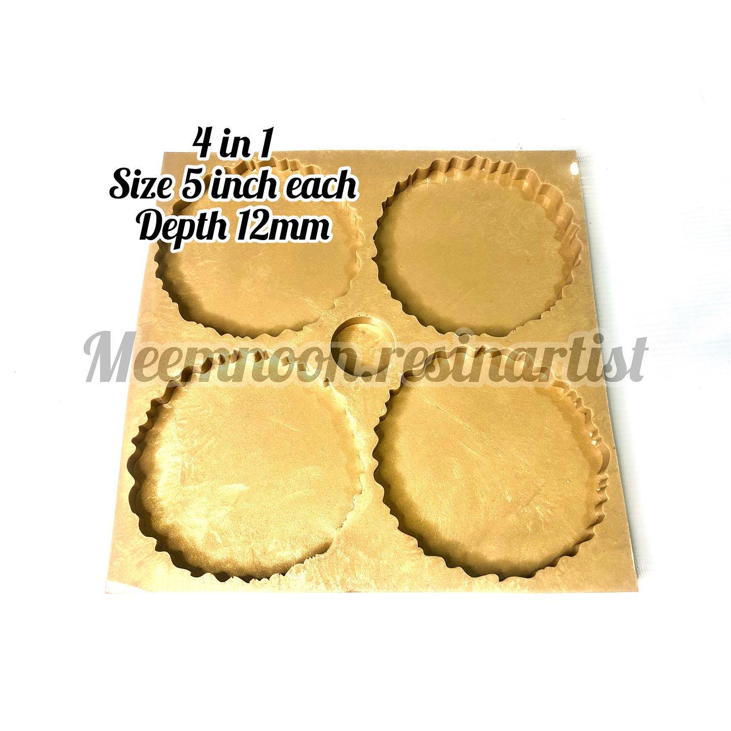 Crusty Edges Round Mold 4 in 1