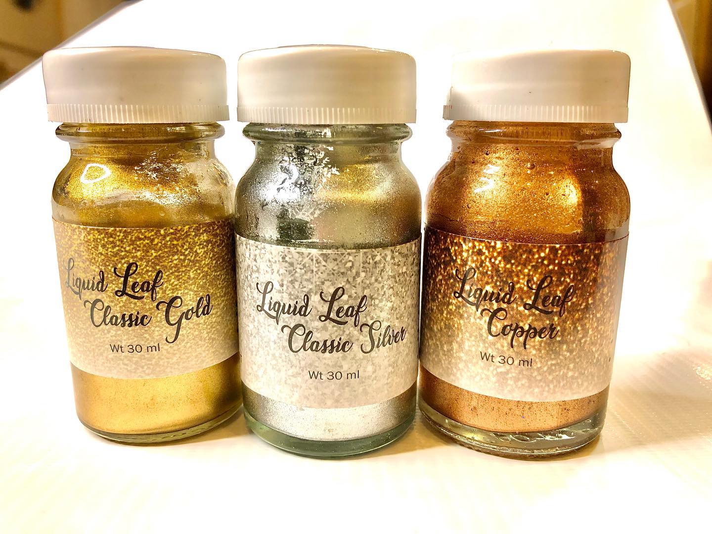Liquid gold leaf