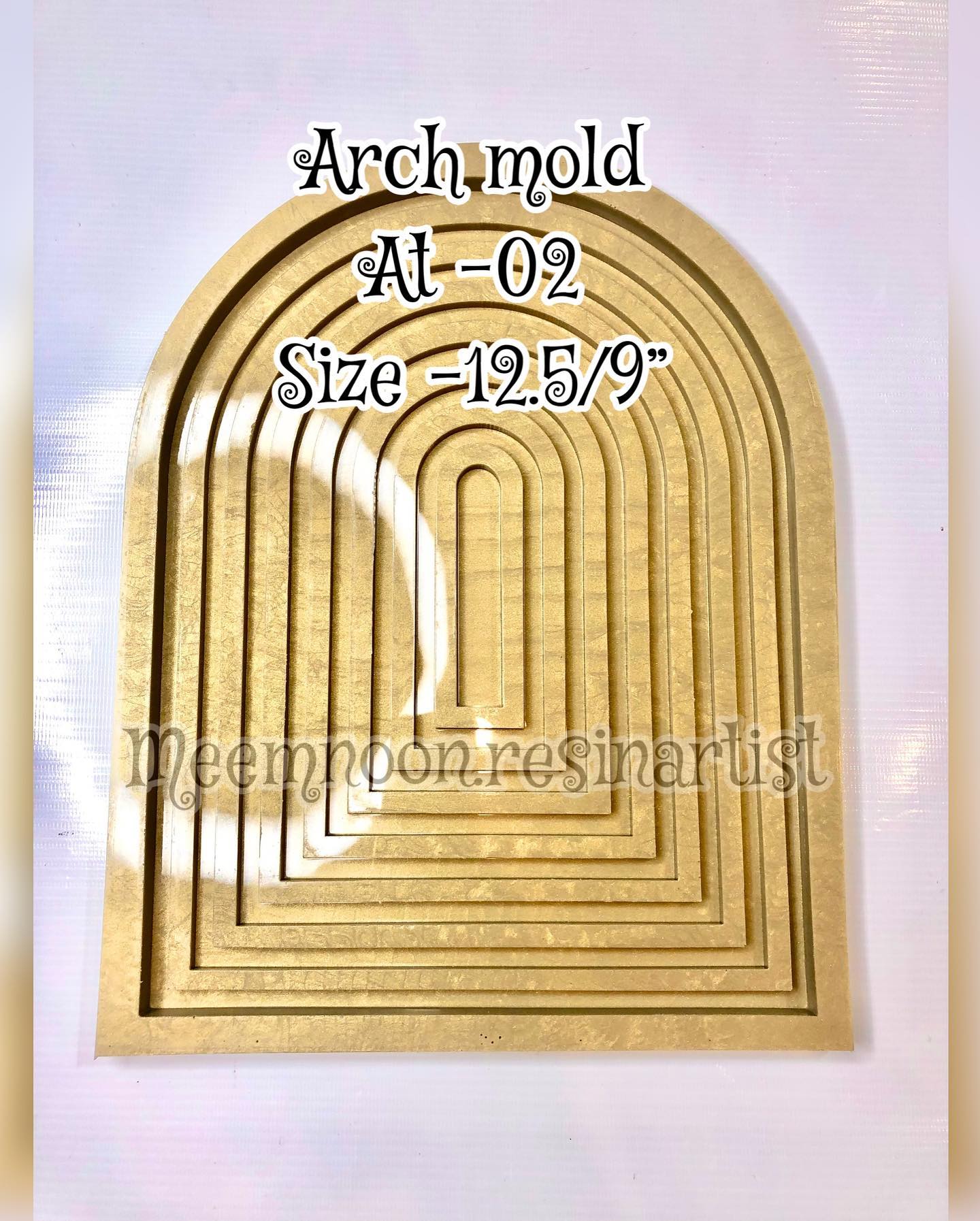 Arch Coaster Mold