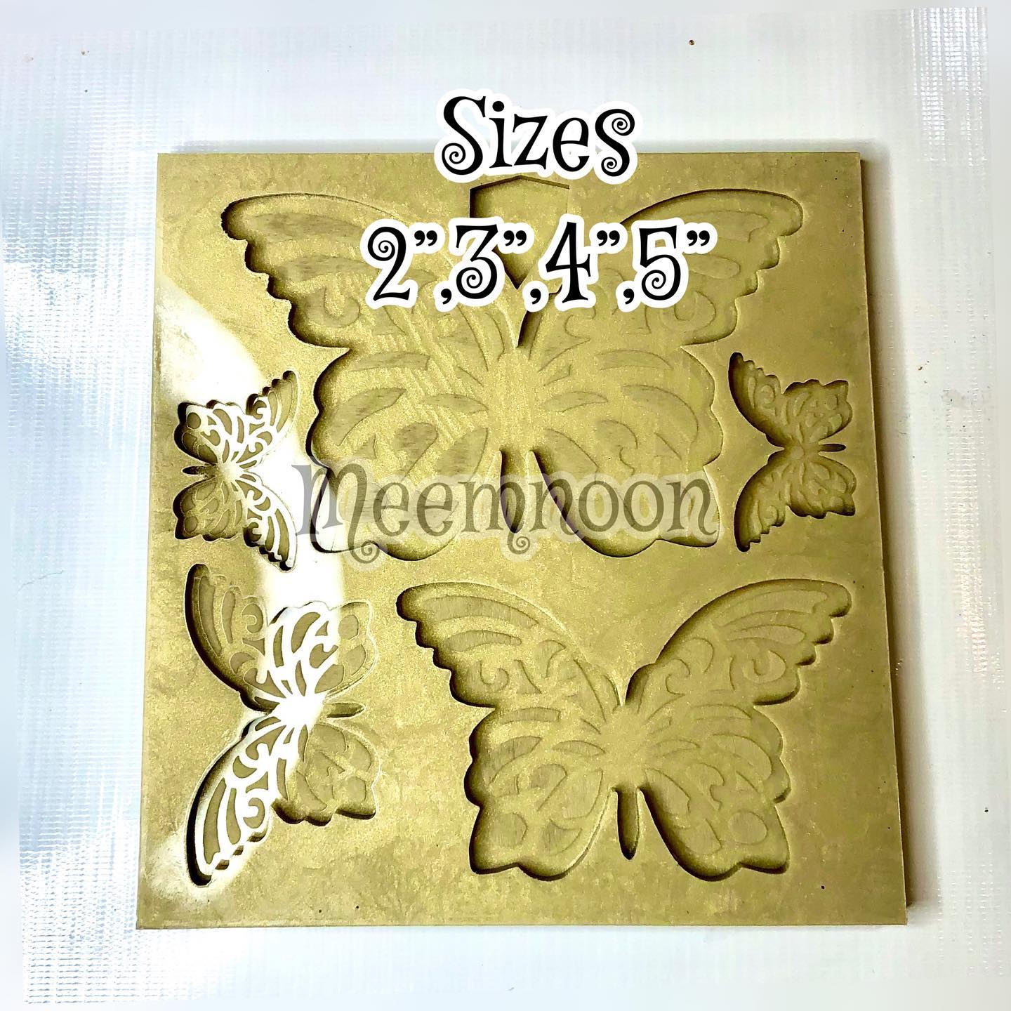 Butterfly Car Hanging/Keychain Mold 01