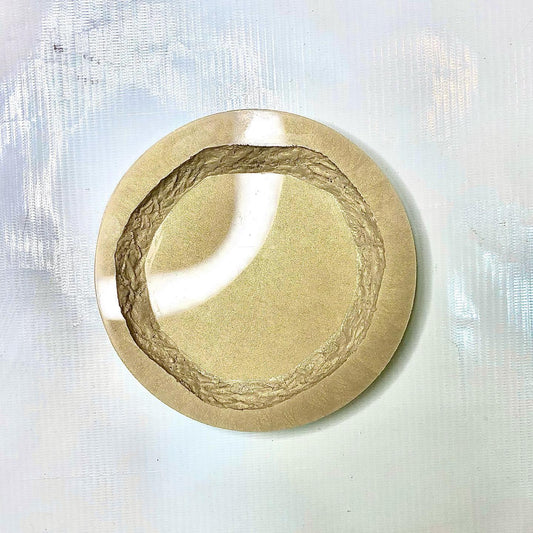 Crusty Edges Round Coaster Mold