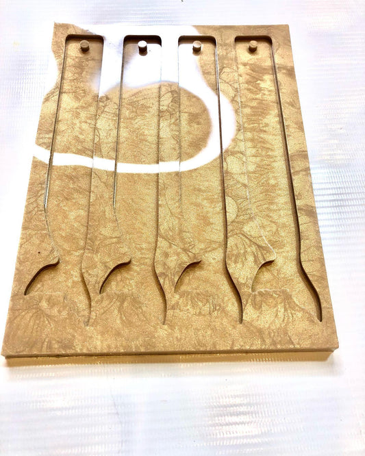 Fish Shaped Bookmark Molds 4 in 1