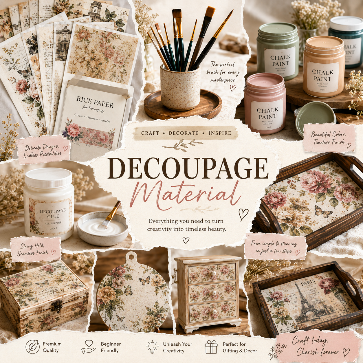 Decoupage Material