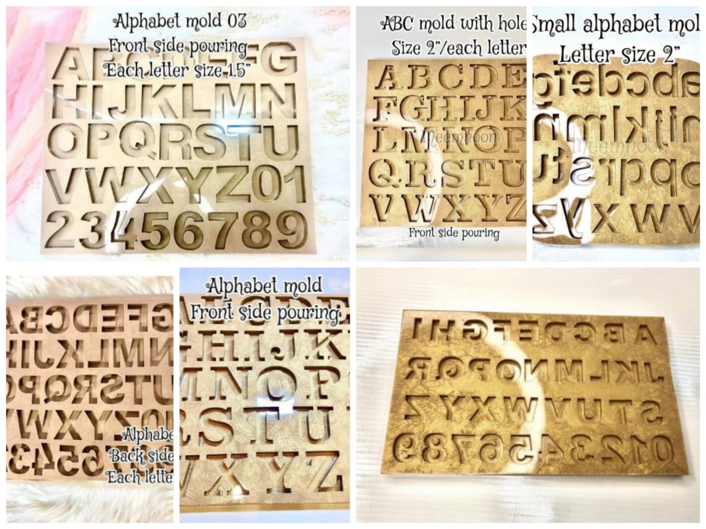 Alphabet Molds