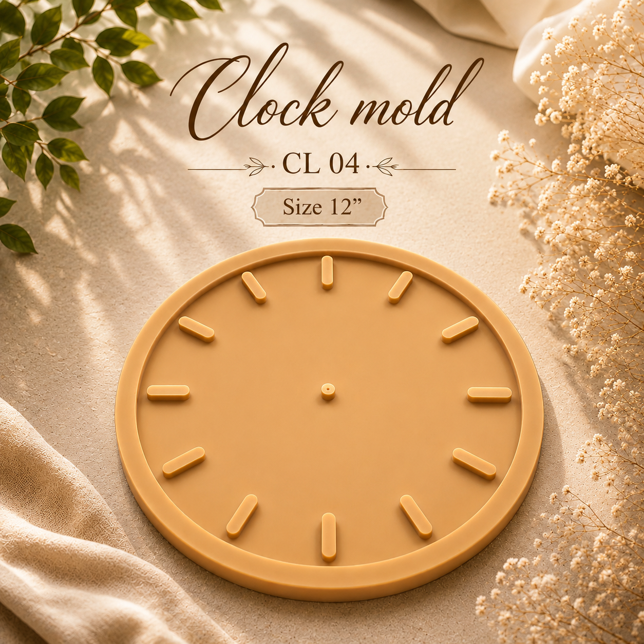 Clock mold (Cl 04)