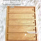 Bismillah Calligraphy Bookmark Mold 5 in 1