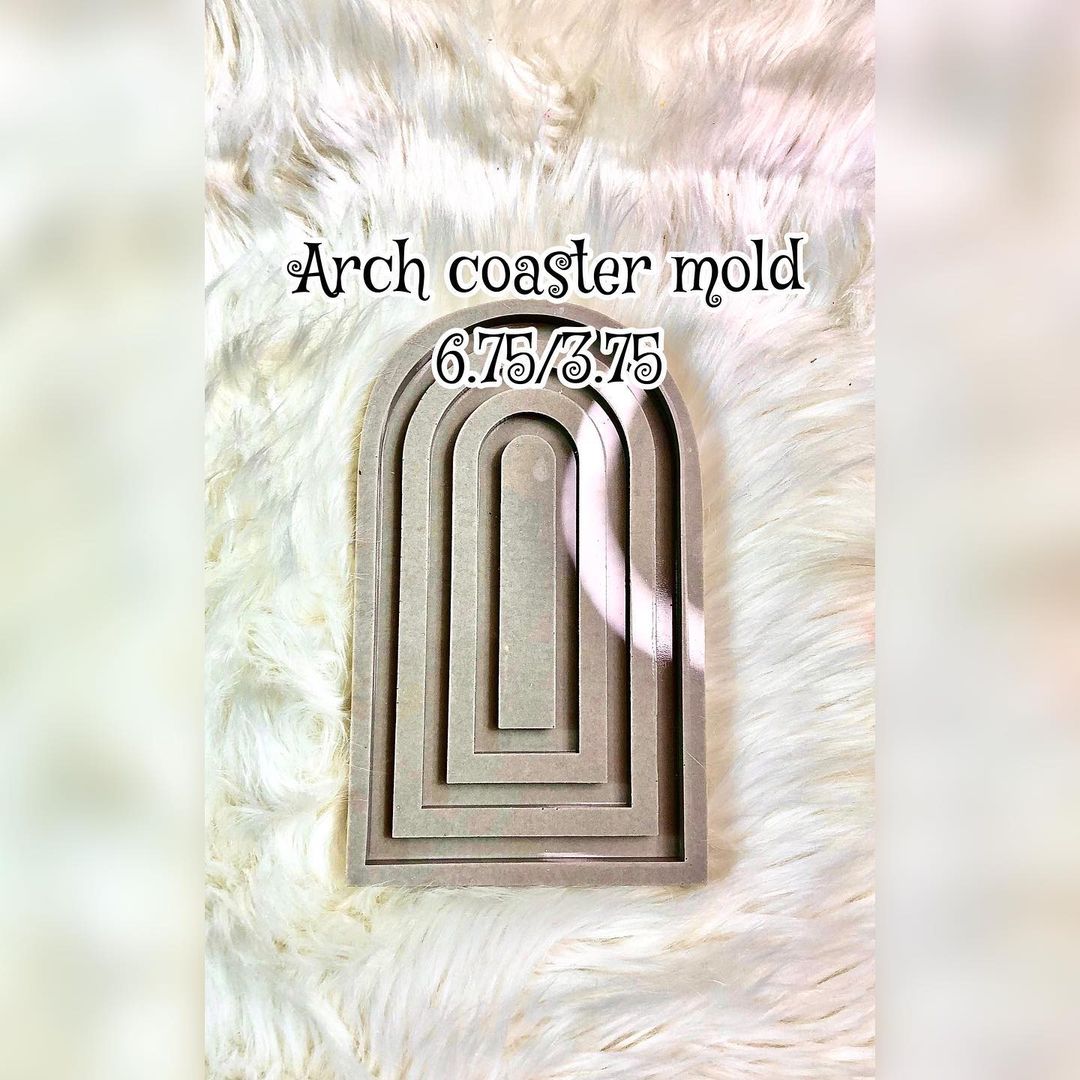 Arch Coaster Mold