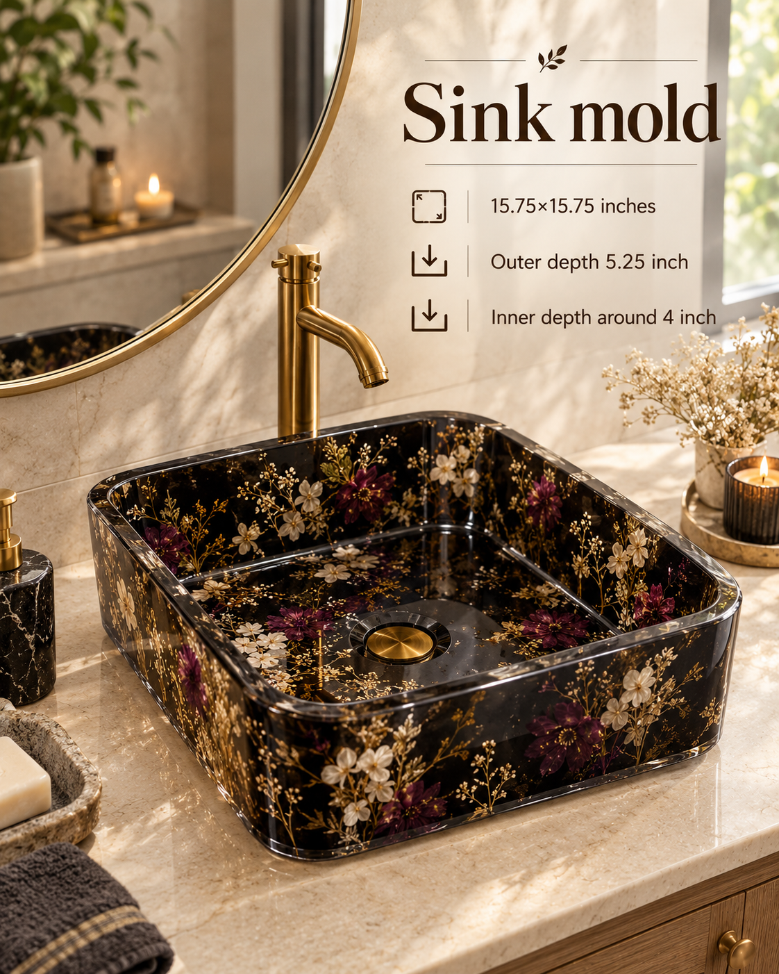 Sink mold