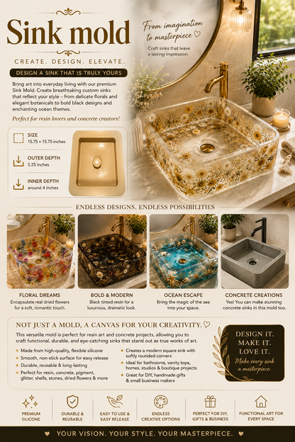 Sink mold