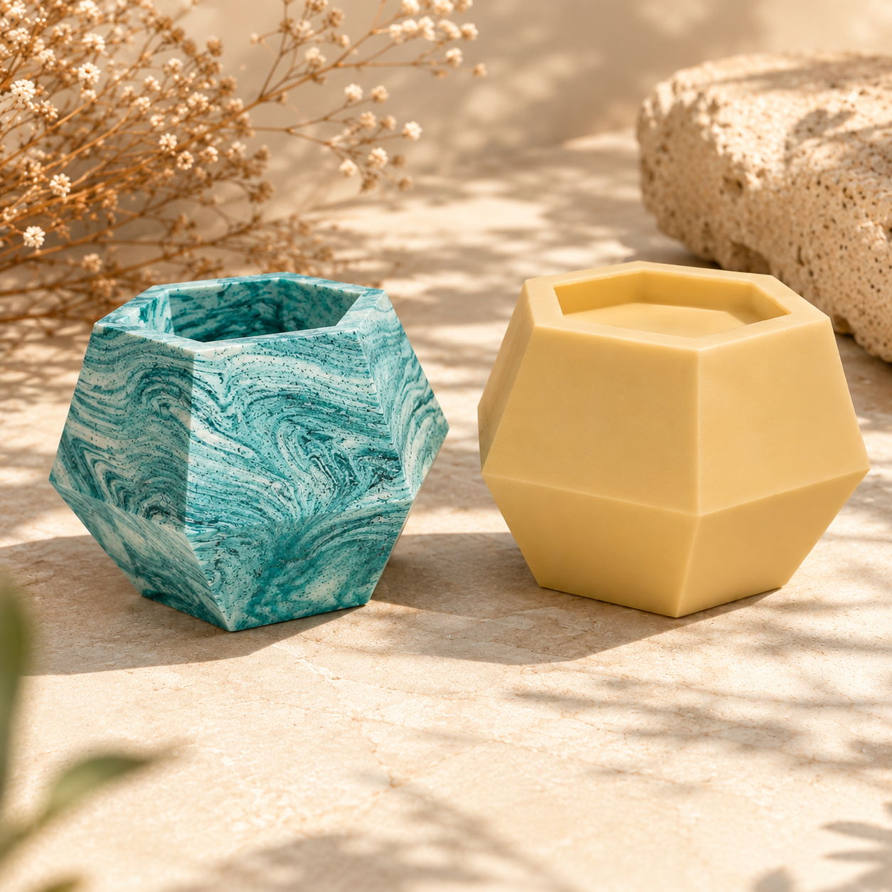 Hexagon Planter / Pot Mold