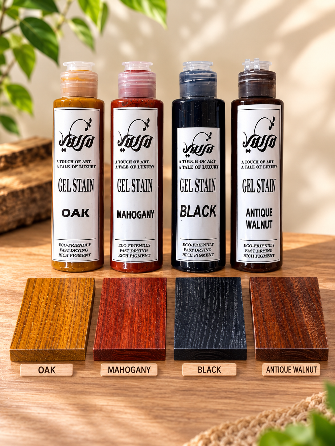 Gel stain