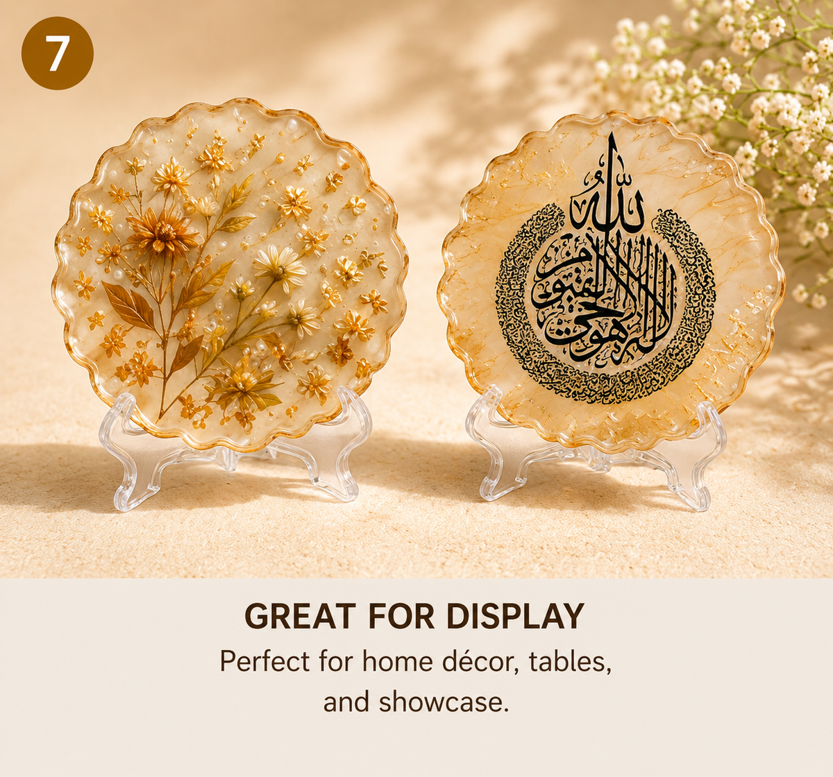 Souvenir/Coaster mold 9 in 1