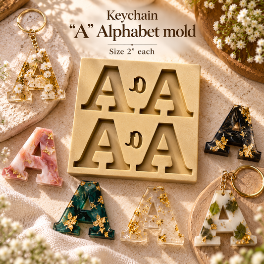 Letter "A" 4 in 1 Mold.