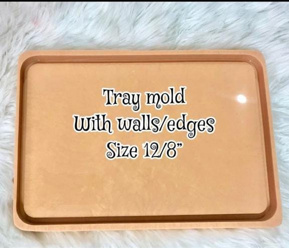 Tray Mold with Walls/Edges 12"/8"