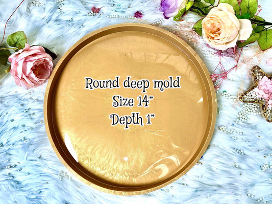 RoundTabletop mold Size 14"