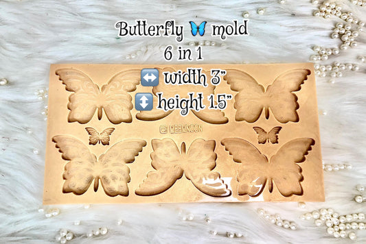 Butterfly Mold 02 6 in 1