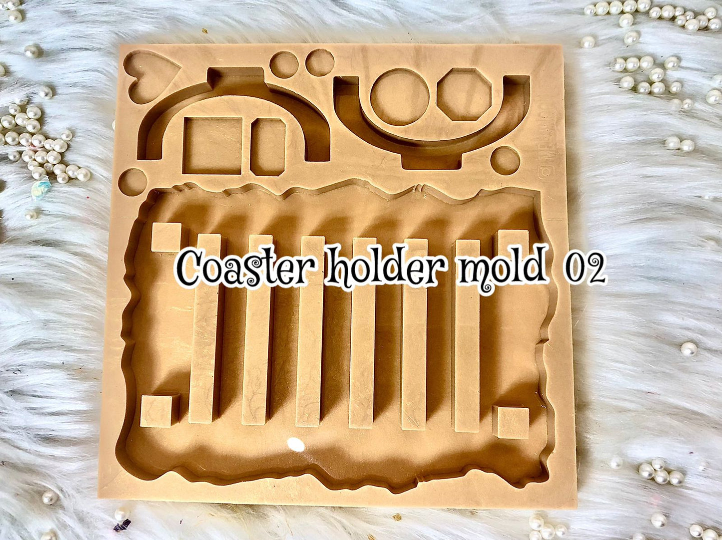 Coaster Holder Mold 02