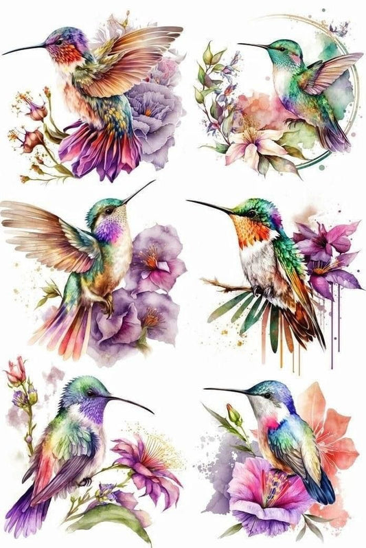 Birds Rice Papers