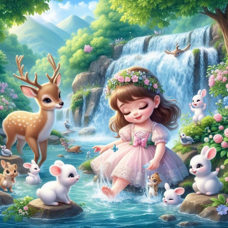 Flowers & Fairies Rice Papers