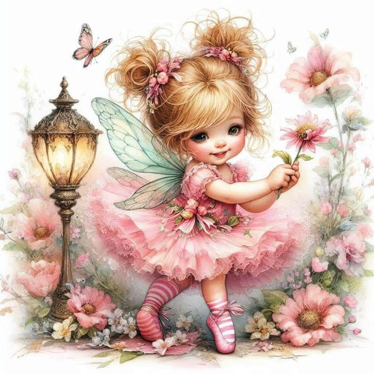 Flowers & Fairies Rice Papers