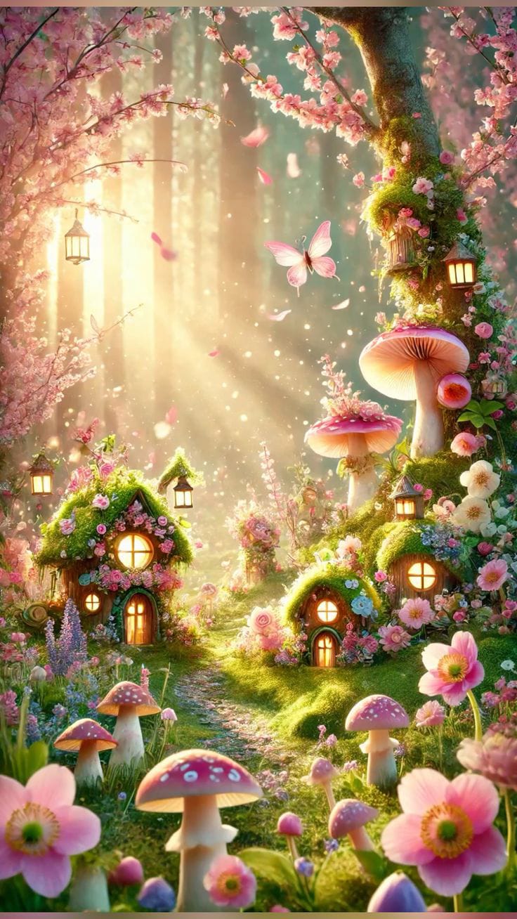 Flowers & Fairies Rice Papers