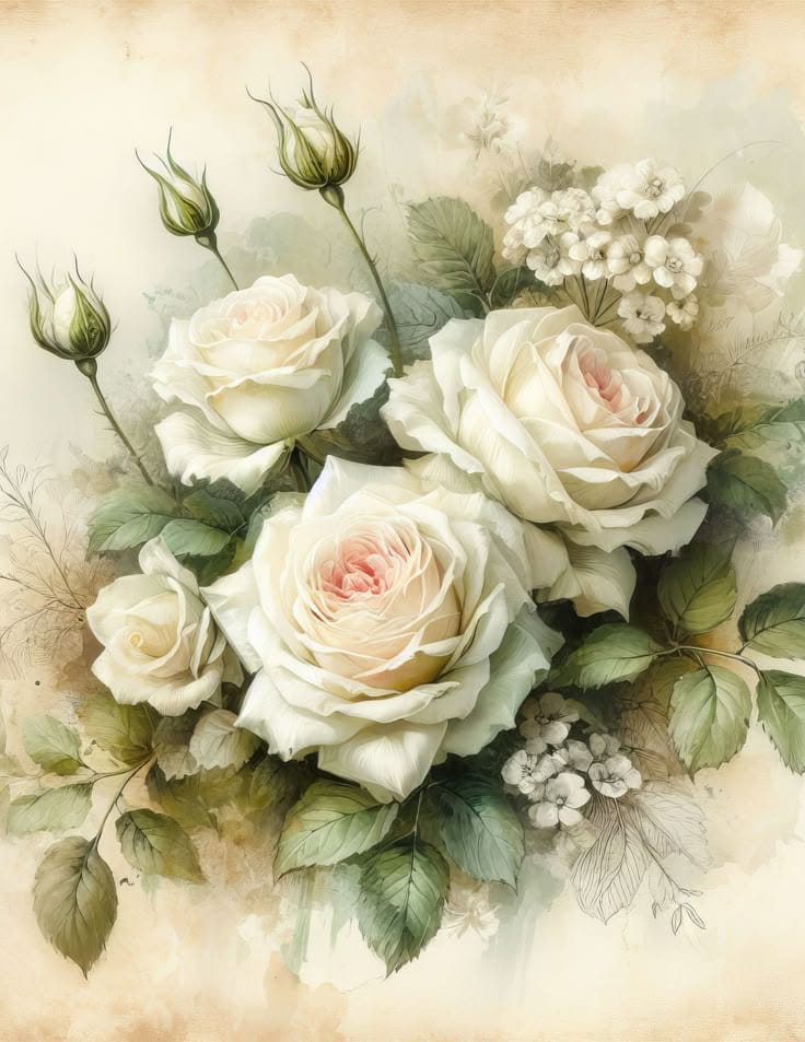 Flowers & Fairies Rice Papers