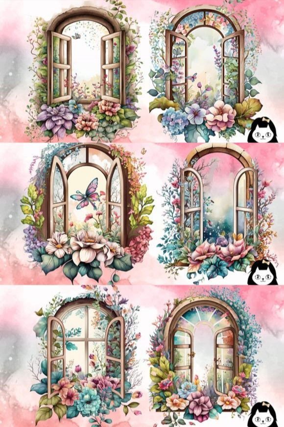 Flowers & Fairies Rice Papers