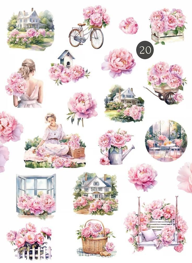 Flowers & Fairies Rice Papers