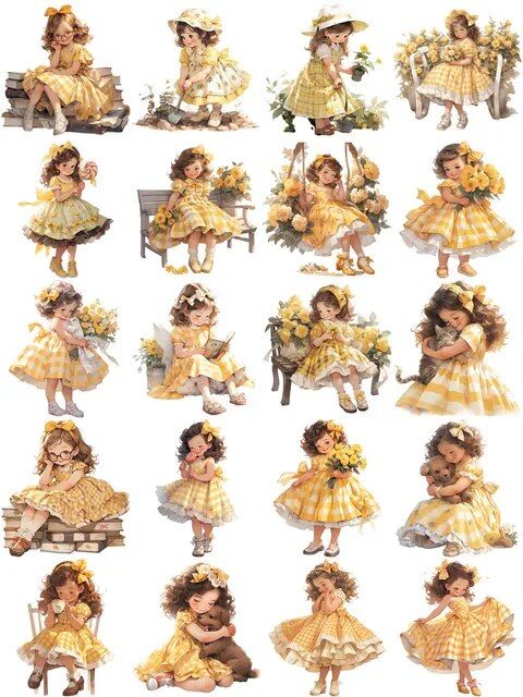 Flowers & Fairies Rice Papers