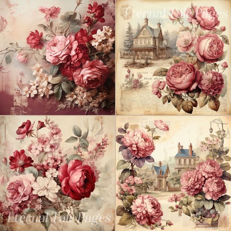 Flowers & Fairies Rice Papers