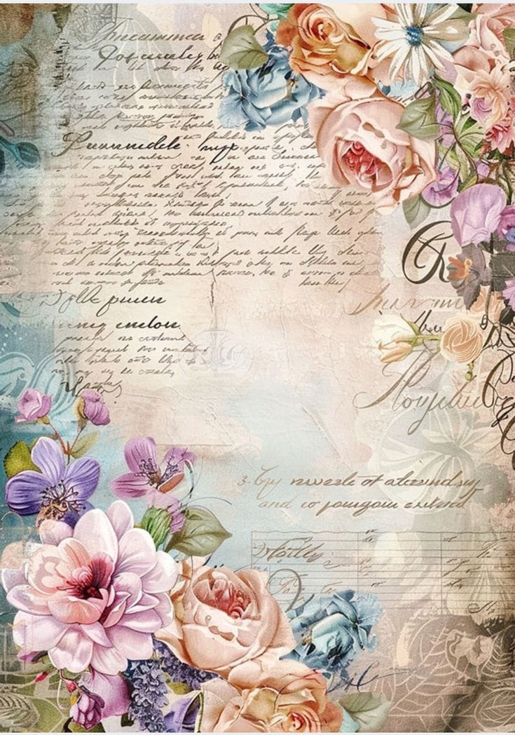 Flowers & Fairies Rice Papers
