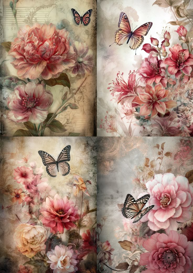 Flowers & Fairies Rice Papers