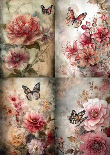 Flowers & Fairies Rice Papers