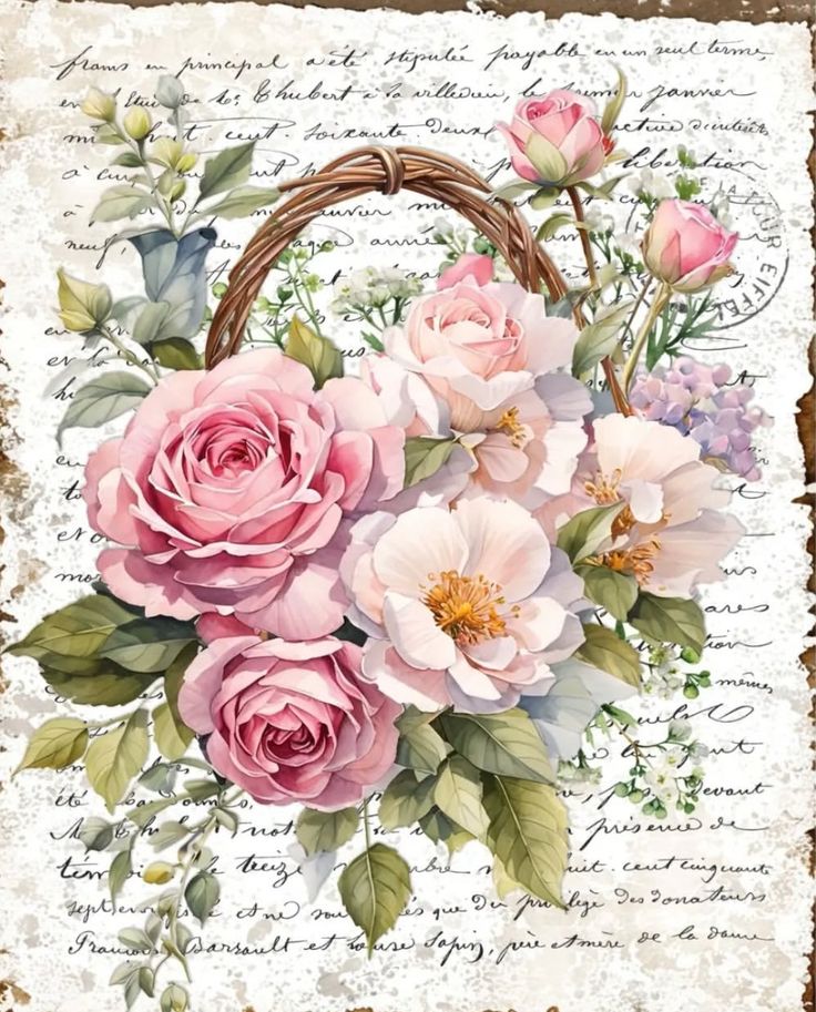 Flowers & Fairies Rice Papers