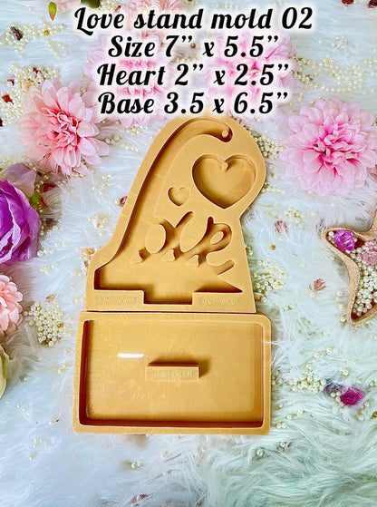 Love Stand Mold 02