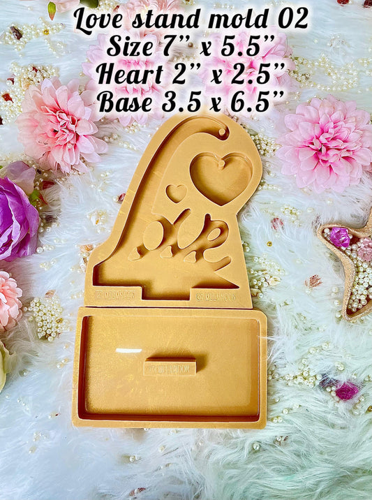 Love Stand Mold 02