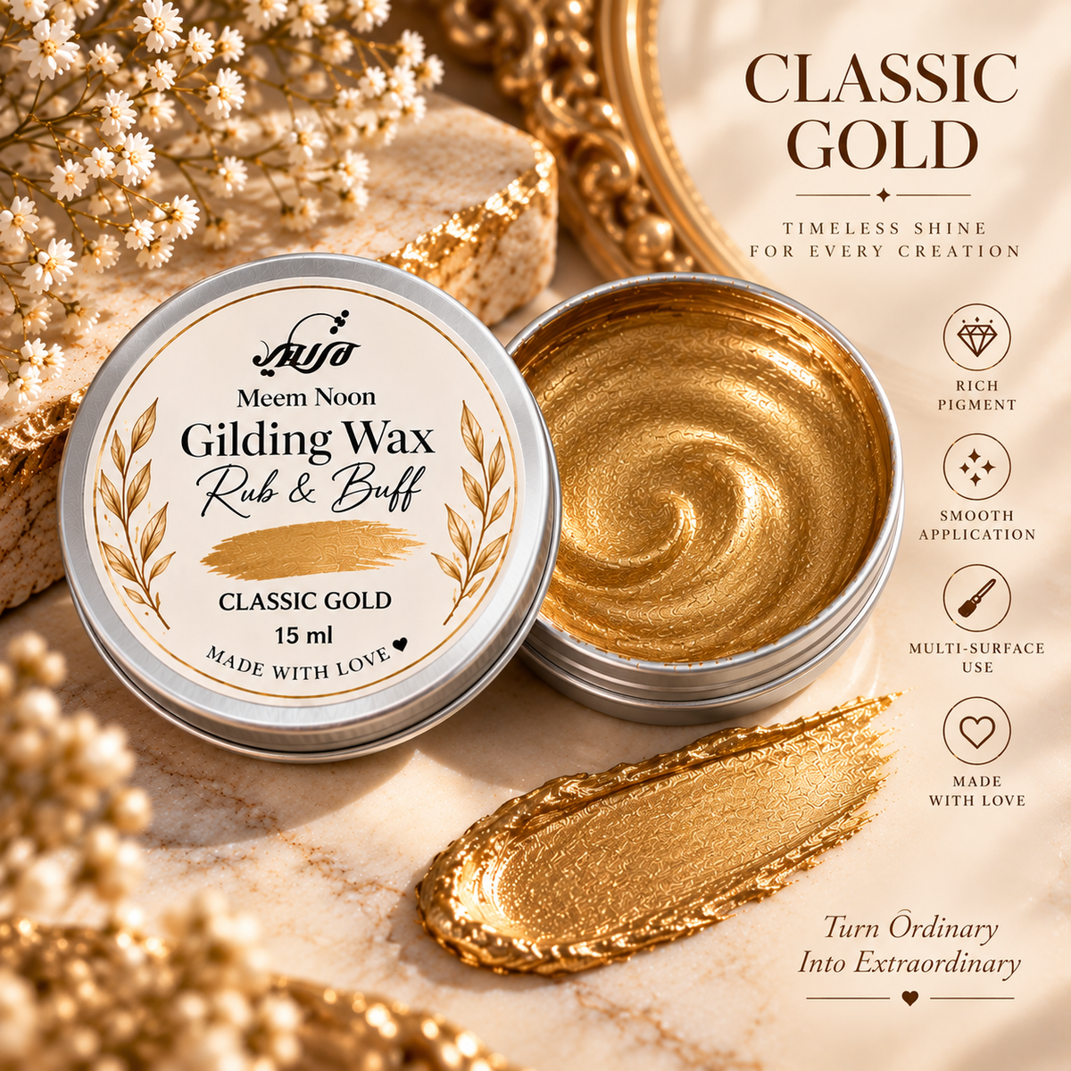 Rub and Buff // Gilding Wax