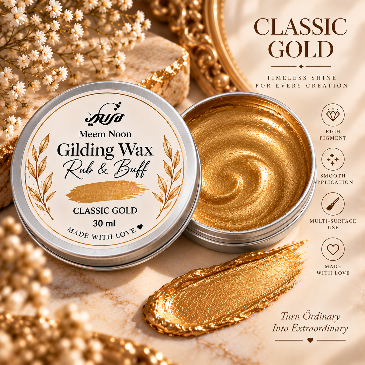 Rub and Buff // Gilding Wax