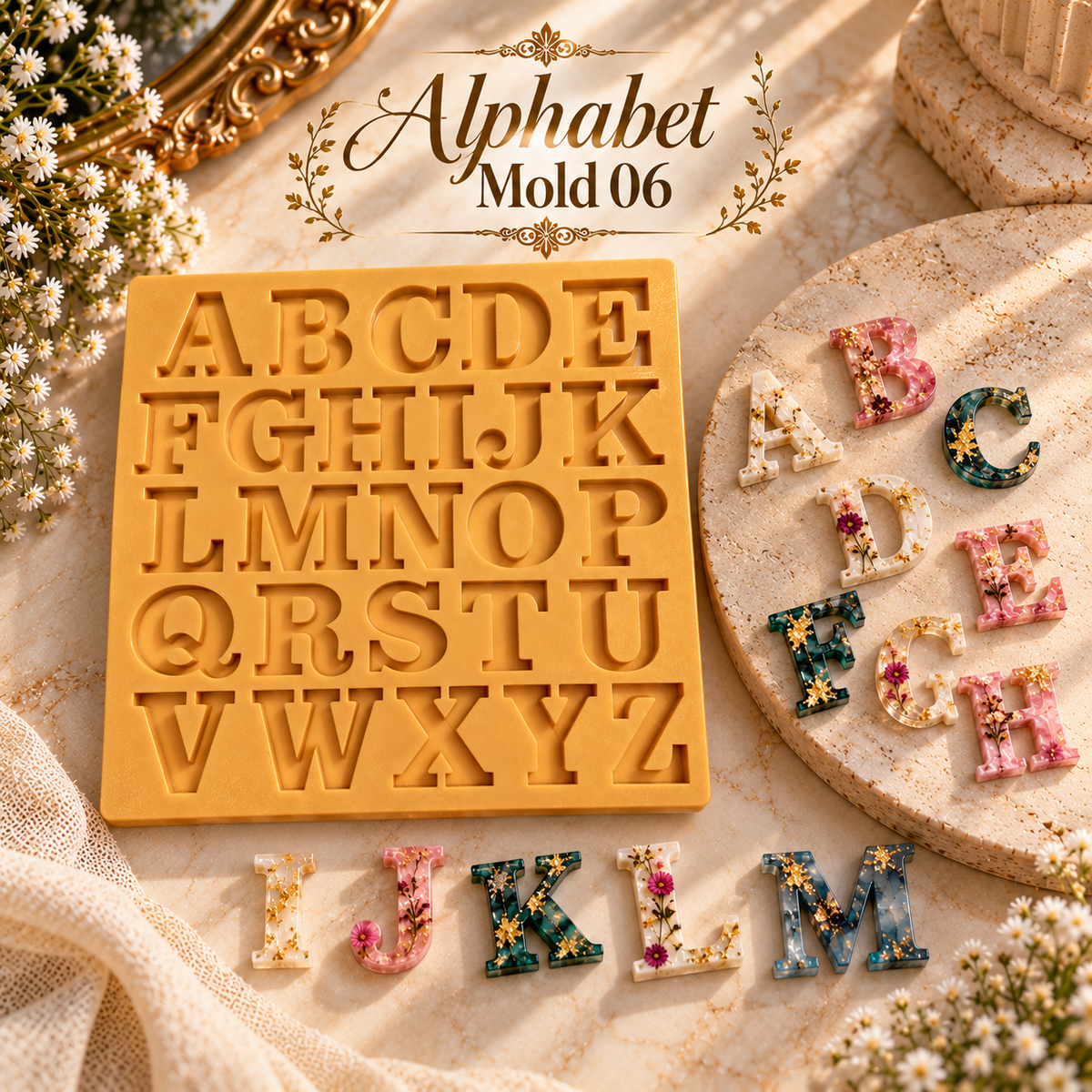 Alphabet mold 06