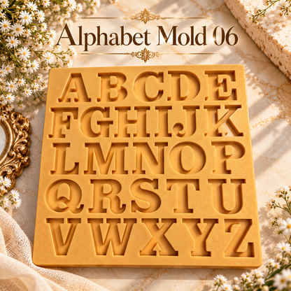 Alphabet mold 06